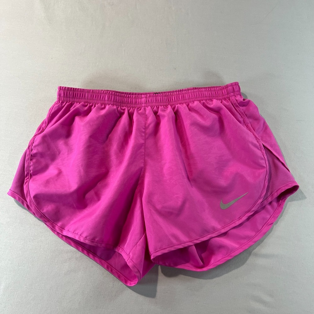 Nike Women's Running Shorts Pink Dri-FIT‎ Small 3" Inseam Athletic Lightweight